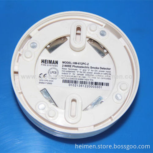 4-wire Optical Smoke Detector with Relay Output EN54-7 Approved